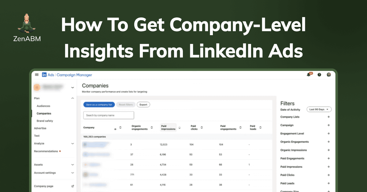 How to Get Company-Level Insights from LinkedIn Ads