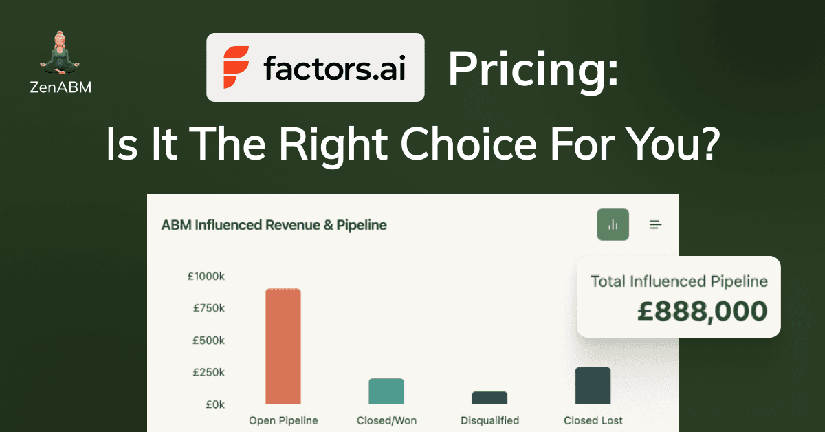 Factors.ai Pricing: Is It The Right Choice for You?