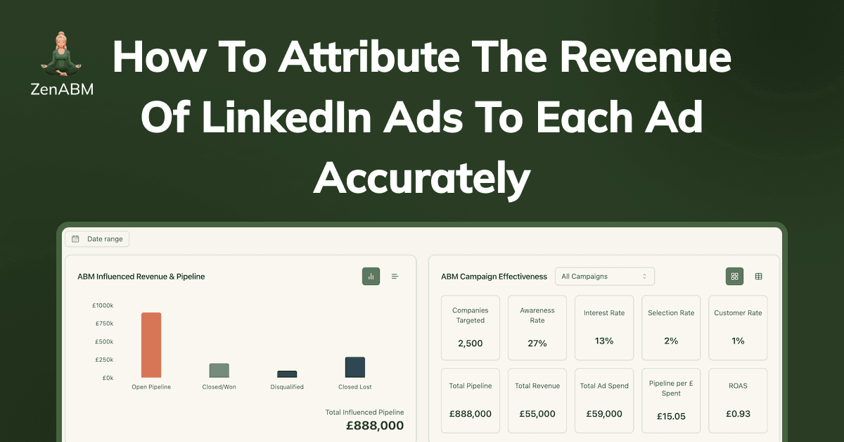 How to Attribute the Revenue of LinkedIn Ads to Each Ad Accurately