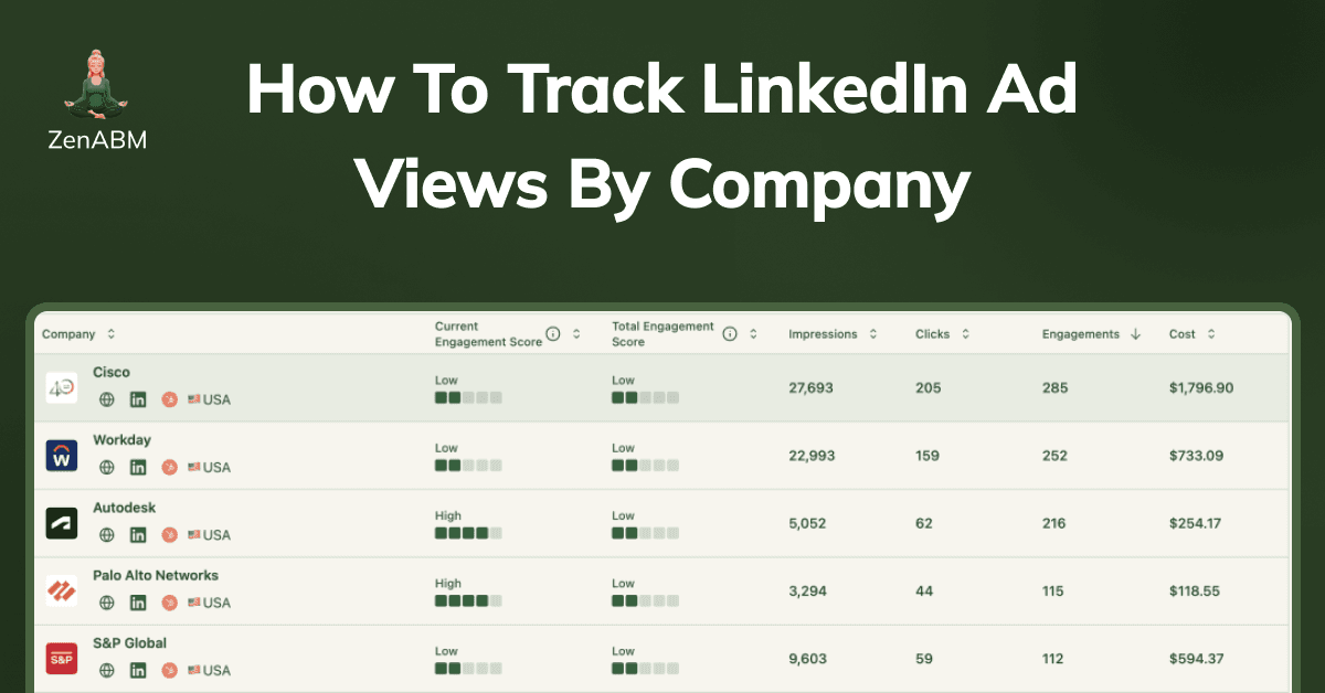 How to Track LinkedIn Ad Views by Company