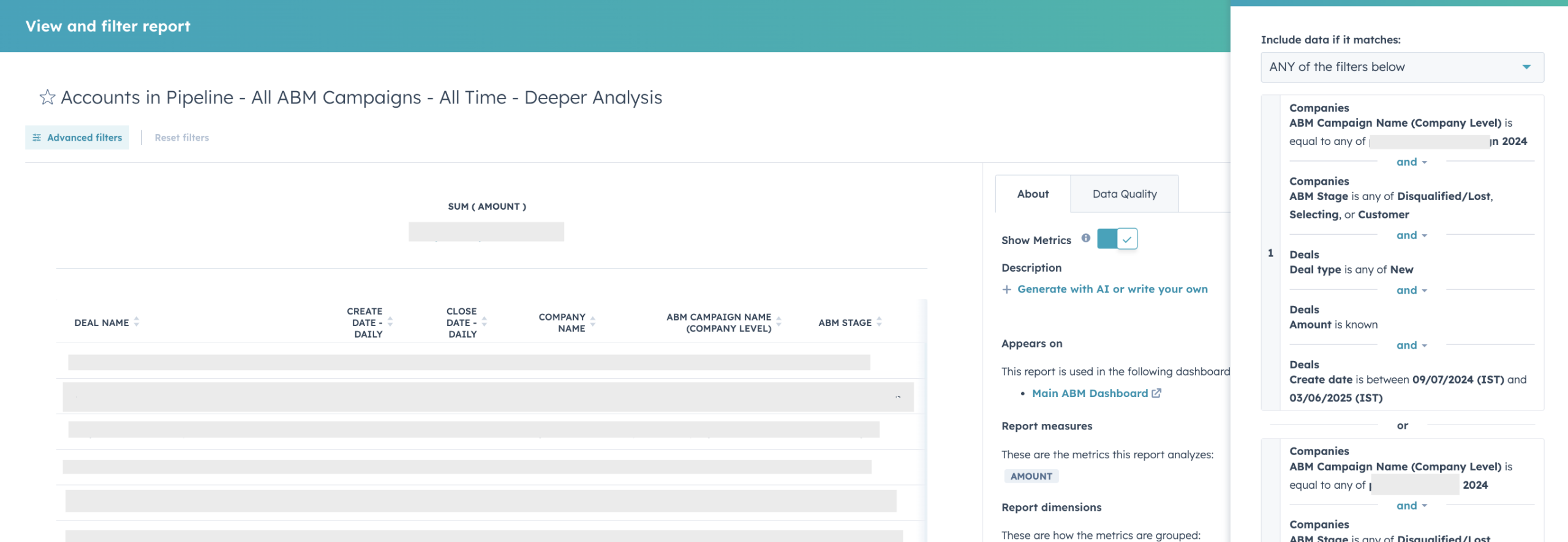 detailed abm pipeline analysis report 