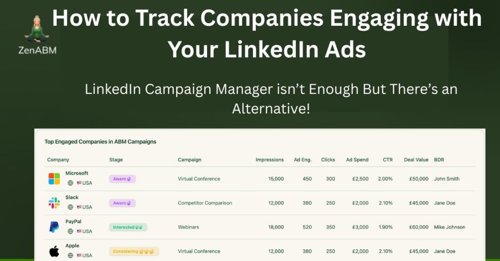 How to Track Companies Engaging with Your LinkedIn ads (1)
