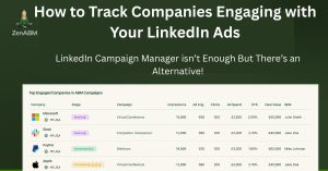 How to Track Companies Engaging with Your LinkedIn ads (1)