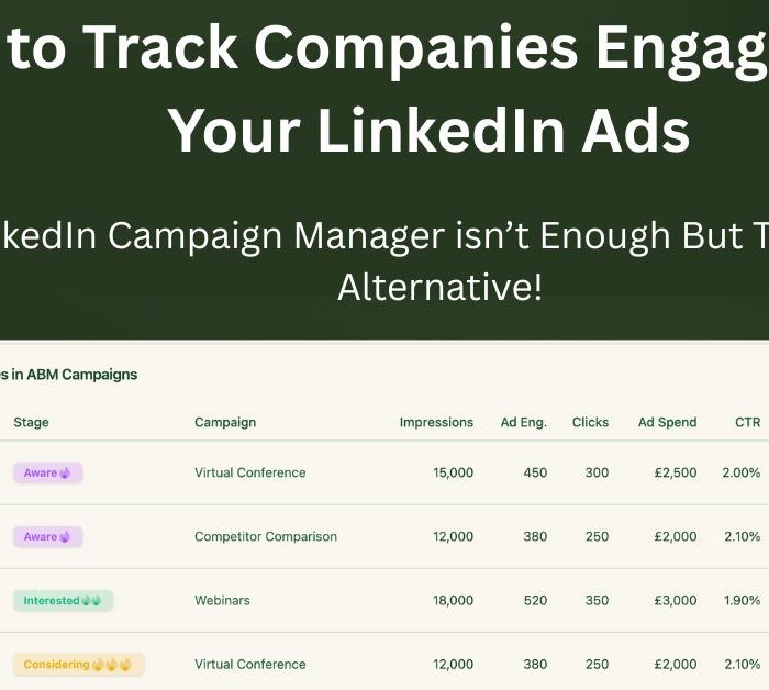 How to Track Companies Engaging with Your LinkedIn ads (1)