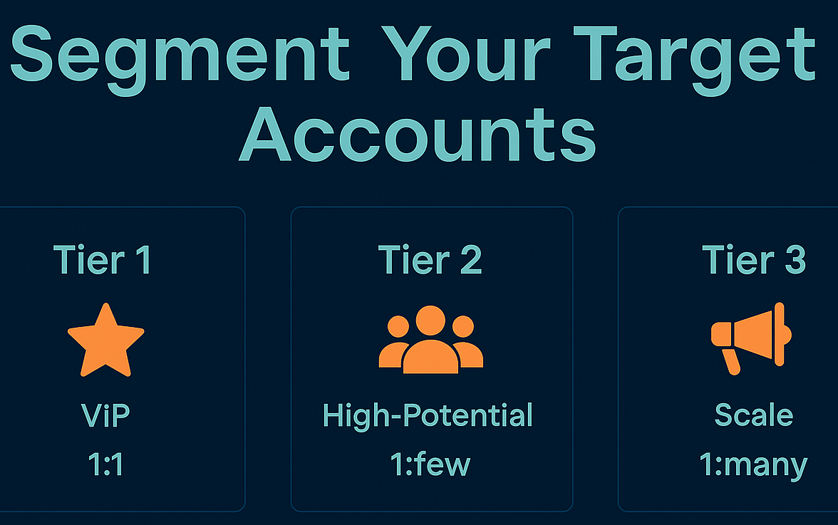 Infographic on TAL segmentation for ABM strategy