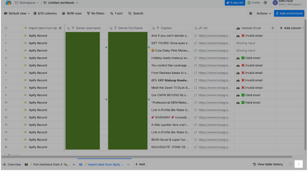 the deduplication button is available on the bottom right of the Clay window