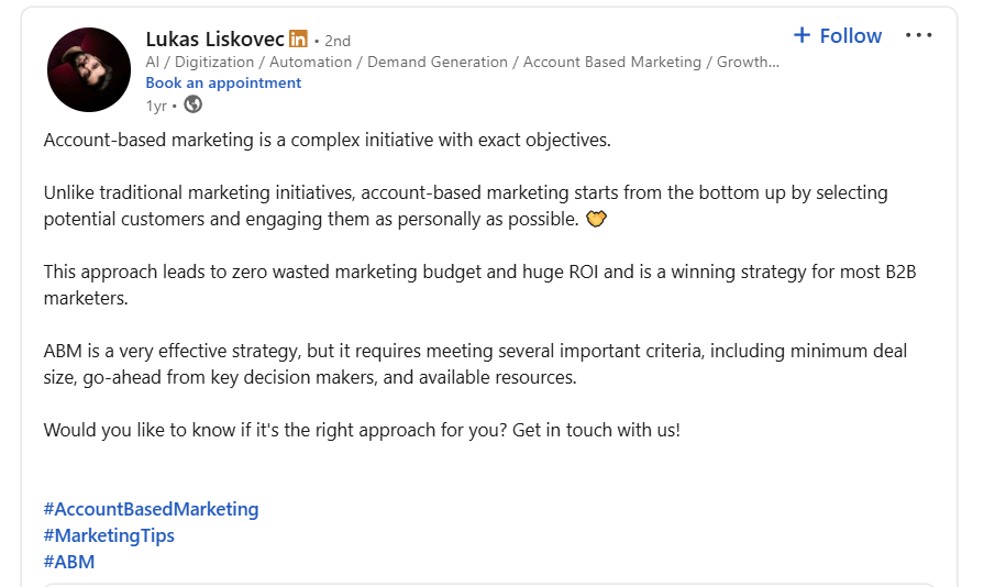 Lukáš Lískovec on ABM