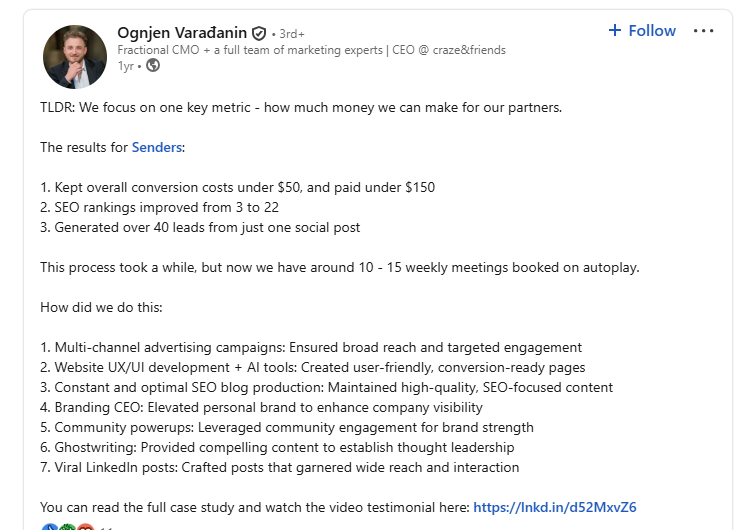 Ognjen Varađanin on LinkedIn