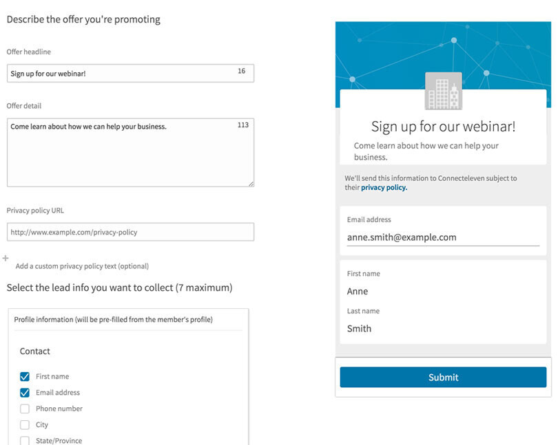 LinkedIn Gen Forms also offer valuable insights