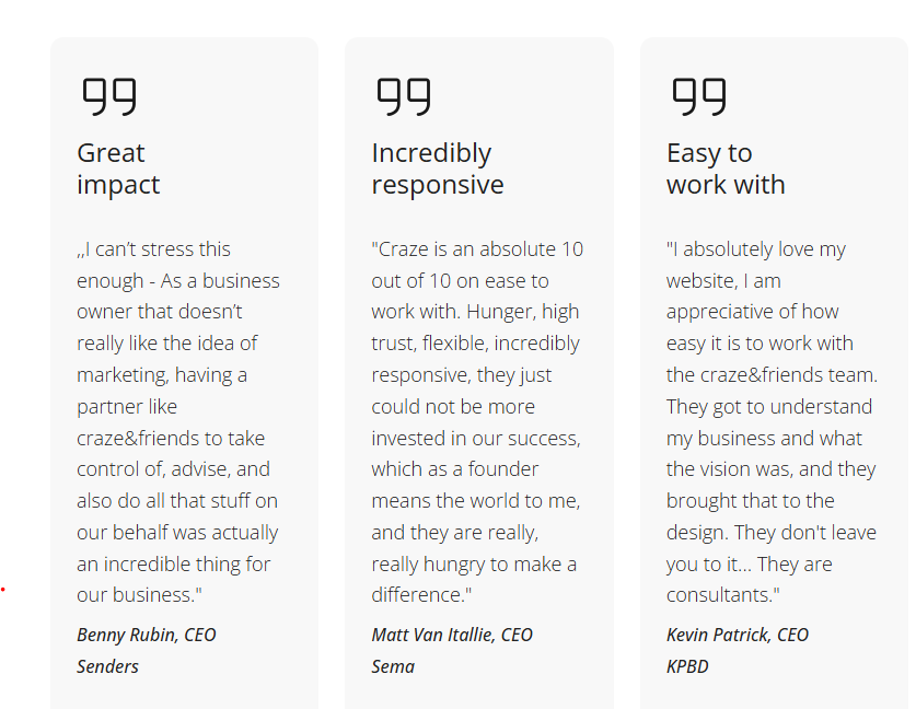 Craze&Friends reviews