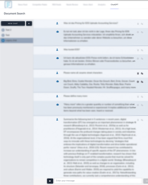 AI document search in InsightSync