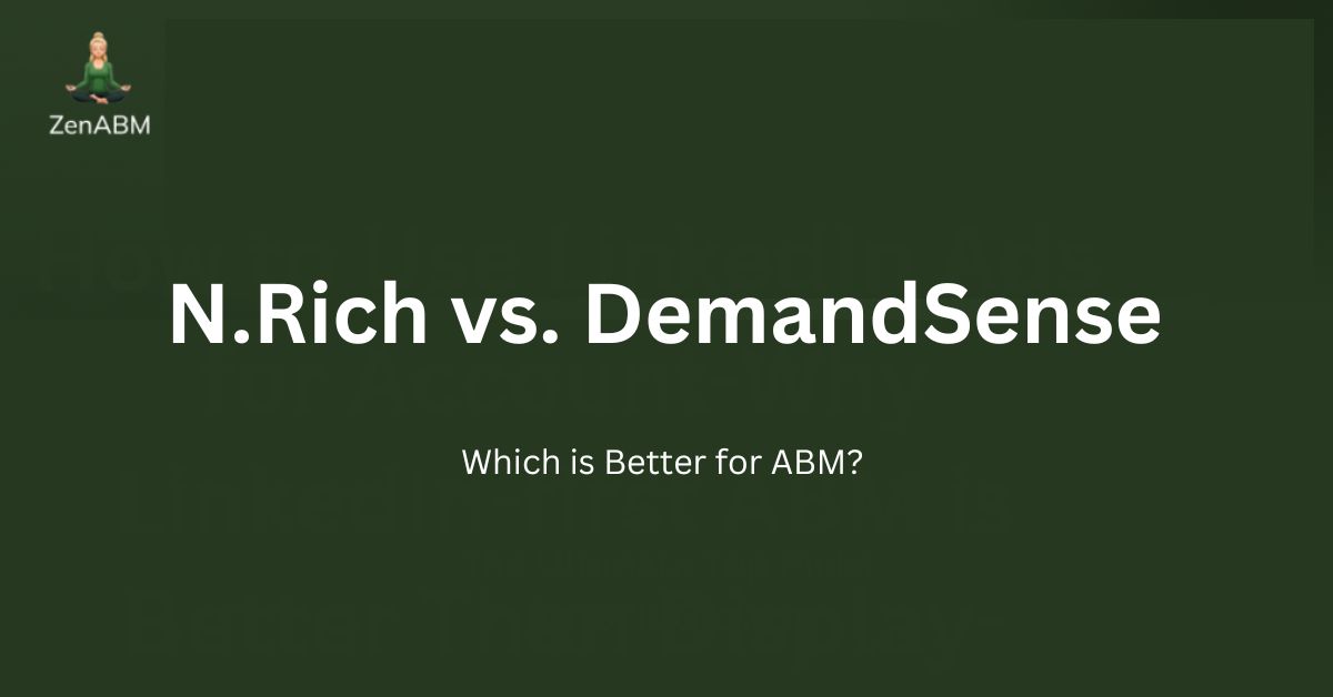 N.Rich vs. DemandSense: Which is Better for ABM