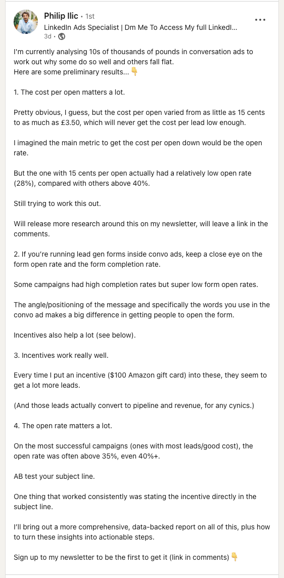 Phillip Illic Conversation Ads 2