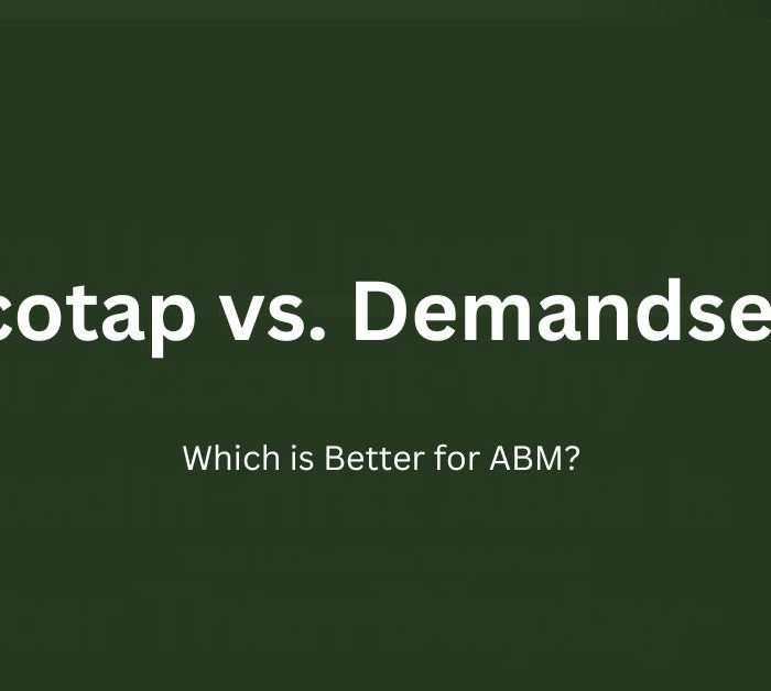 Recotap vs. Demandsense: Which is Better for ABM?